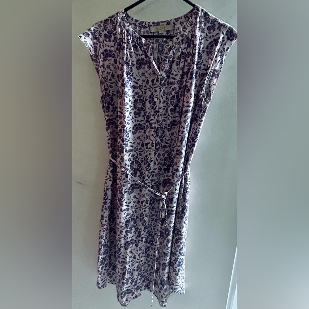 LOFT Floral Dress | Size Medium
